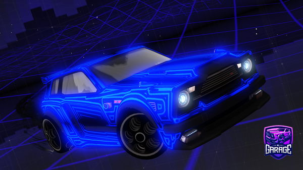 A Rocket League car design from GeckoM4n_Yt