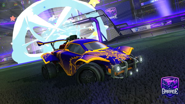 A Rocket League car design from skilledsantos__