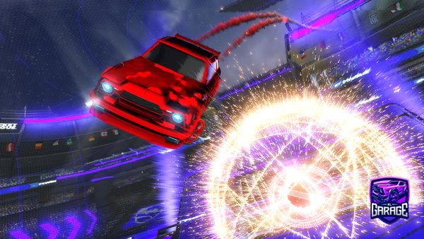 A Rocket League car design from Ironcool09