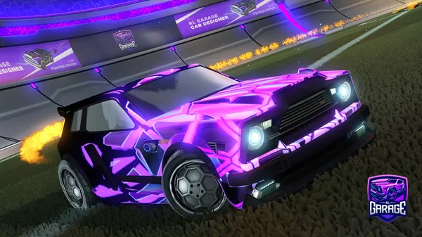 A Rocket League car design from Outburst