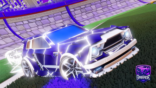 A Rocket League car design from juanchOWO