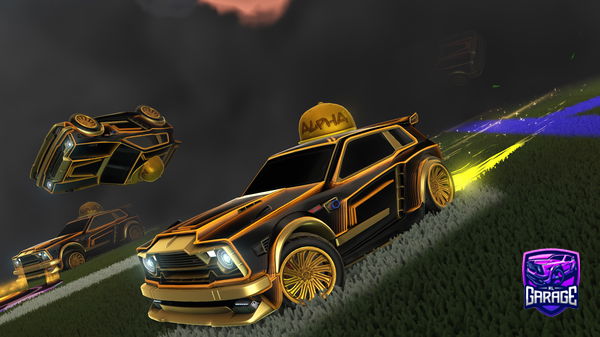 A Rocket League car design from GuusNijhuis23