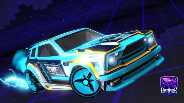 A Rocket League car design from Jayden0531