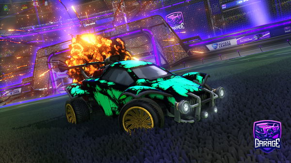 A Rocket League car design from Shogunzera