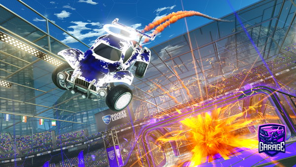A Rocket League car design from JPerkie
