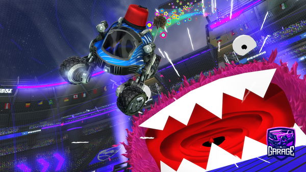 A Rocket League car design from SpoodsterB0i