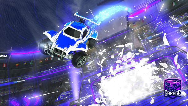 A Rocket League car design from Bontoi