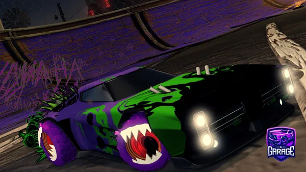A Rocket League car design from MisterMelon