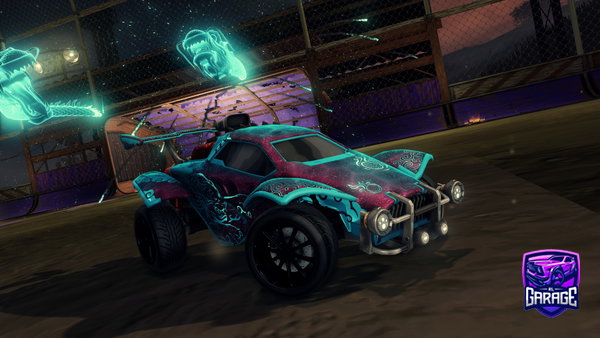A Rocket League car design from pushingP