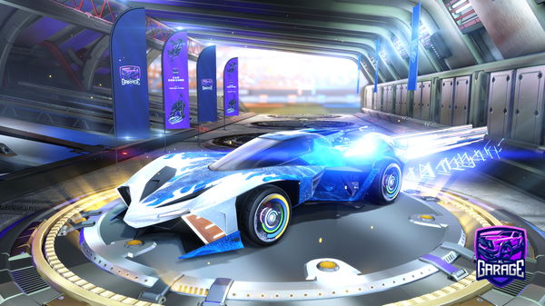 A Rocket League car design from DigTheVest