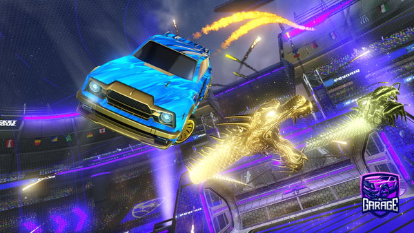 A Rocket League car design from EHM10