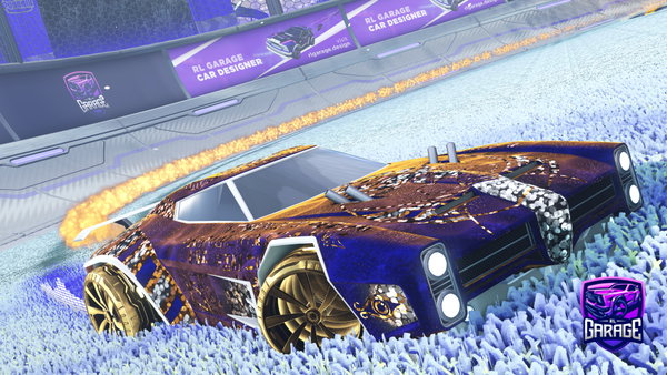 A Rocket League car design from NotJ1