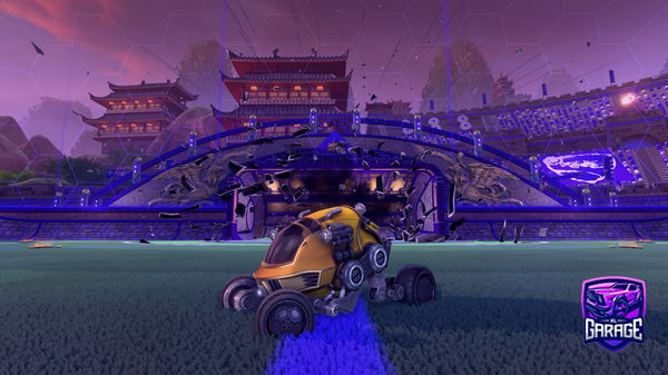 A Rocket League car design from iavernusi