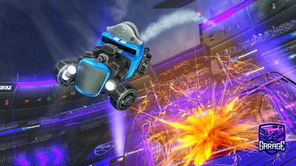 A Rocket League car design from miascol