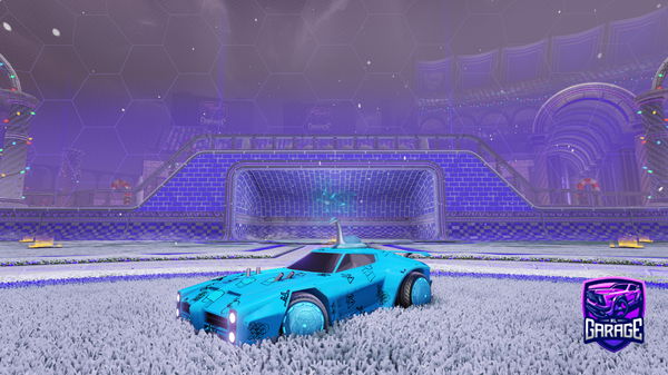 A Rocket League car design from WaffleKatz