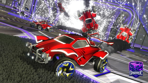 A Rocket League car design from UnderZombie001