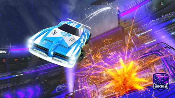 A Rocket League car design from Beanie_PlaysYT