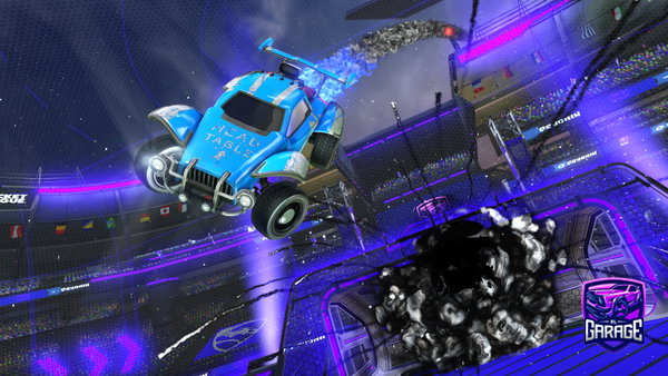 A Rocket League car design from Thoraaron2009
