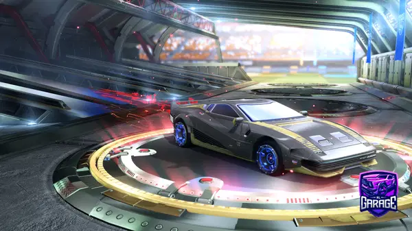 A Rocket League car design from Yatagarashi_