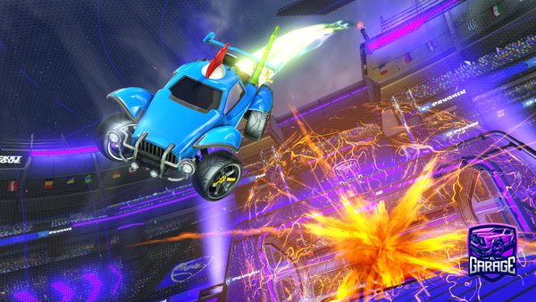 A Rocket League car design from DeadToast