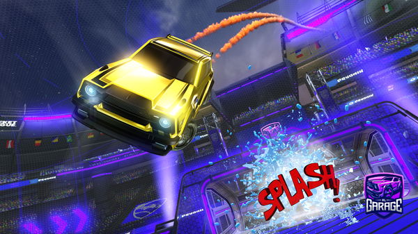 A Rocket League car design from LapeGames