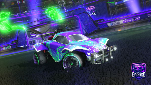 A Rocket League car design from Sylver_Kid