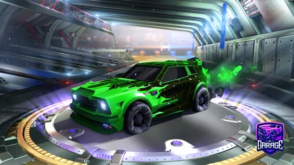 A Rocket League car design from Nisepp