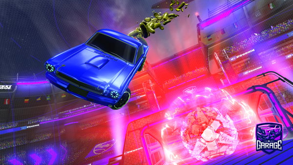 A Rocket League car design from zombieforce51