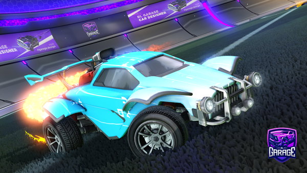 A Rocket League car design from LiZardExtreme