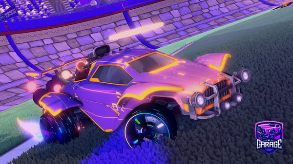 A Rocket League car design from ZizTo