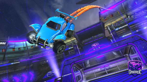 A Rocket League car design from abspielen