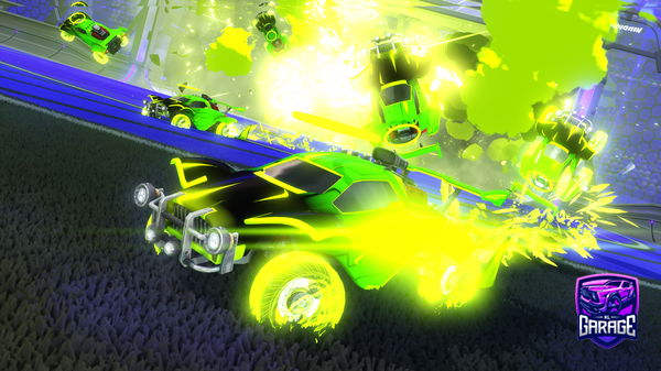 A Rocket League car design from TheAlphaWolf1yt