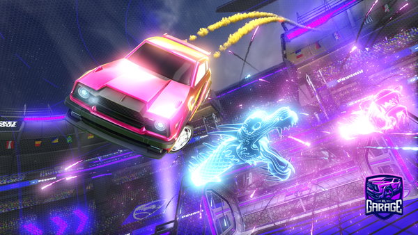 A Rocket League car design from wario5584
