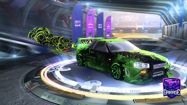 A Rocket League car design from Haze_LX