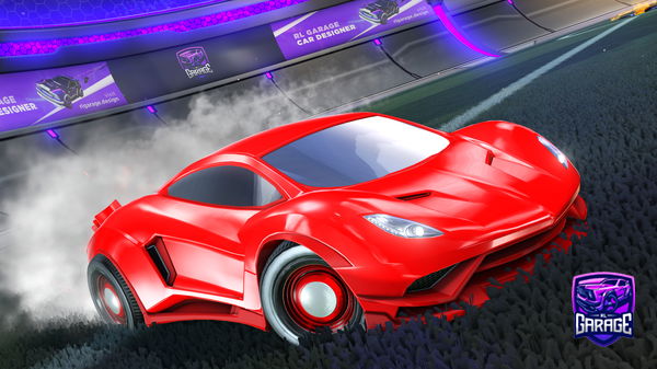 A Rocket League car design from plat3dribbler