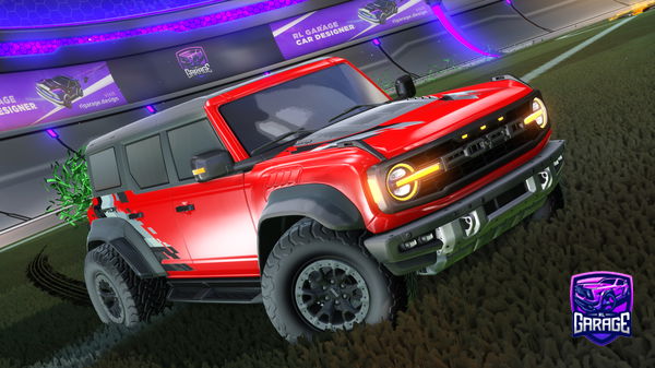 A Rocket League car design from MaxPower2535