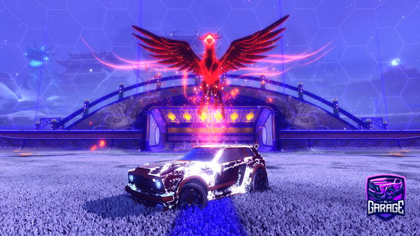 A Rocket League car design from Mustang_1500