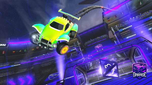 A Rocket League car design from omarZ2J