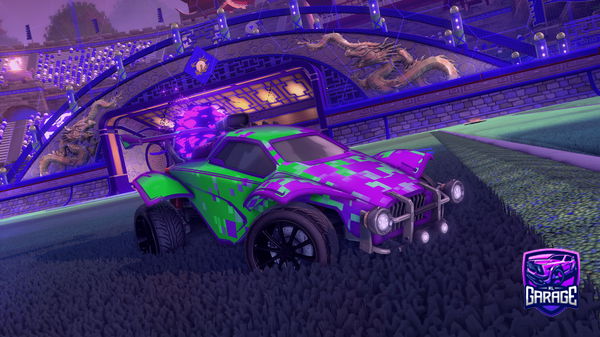 A Rocket League car design from X7-Ha7za