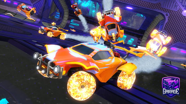 A Rocket League car design from HoopFestBaller30