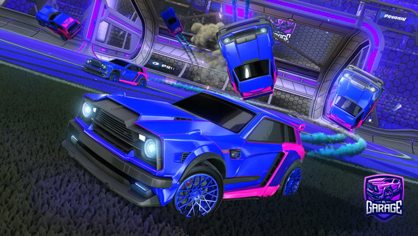 A Rocket League car design from Nateorus