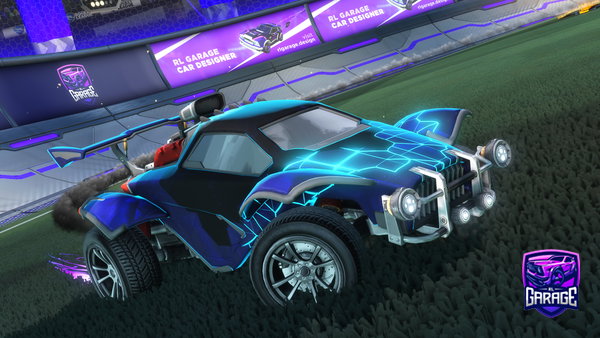 A Rocket League car design from VelaNovas