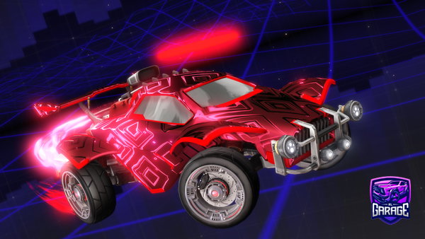 A Rocket League car design from NathanDu11
