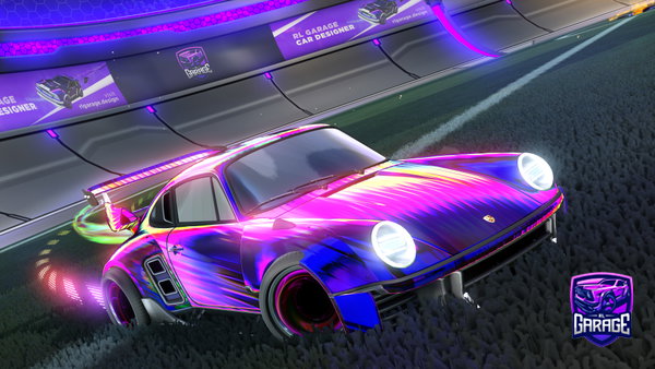 A Rocket League car design from AFKartell1208