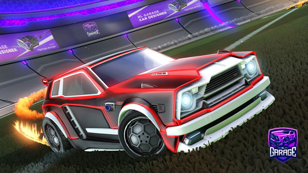 A Rocket League car design from JetPazza101