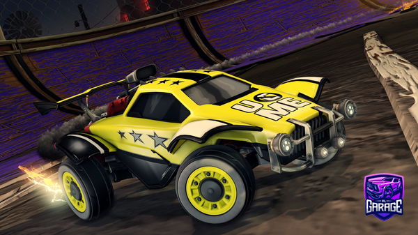 A Rocket League car design from MyUserIsThis24