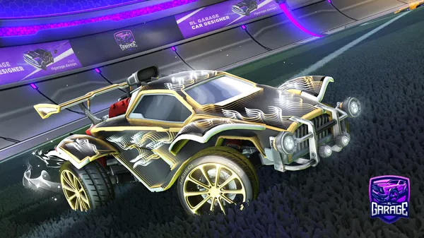 A Rocket League car design from userfata4