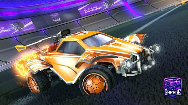 A Rocket League car design from dodogamer2124