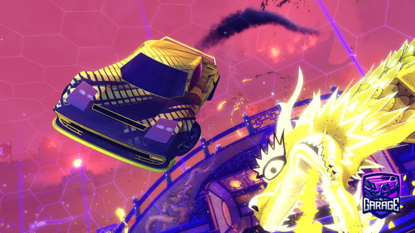 A Rocket League car design from ChillyRibs