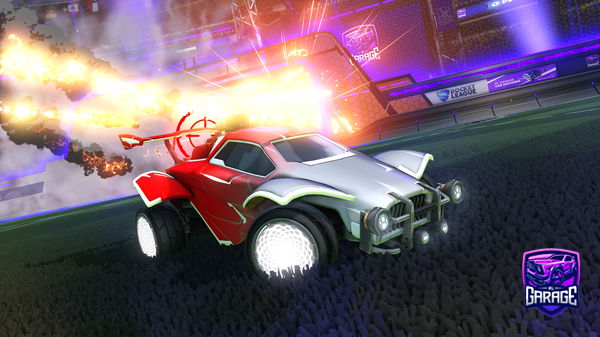 A Rocket League car design from big_boss12345